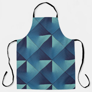 Op Art Rhombuses: Stylish Apron