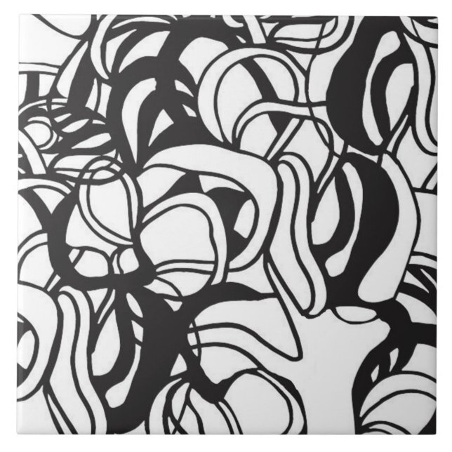 Op Art Series Tile (Front)