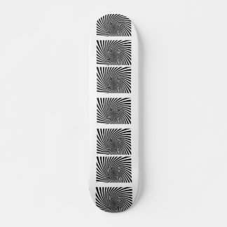 Op Art Skateboard