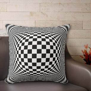 Op Art Throw Pillow