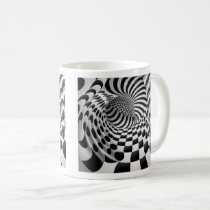 Op Art Tunnel Classic Mug, 11 oz Coffee Mug