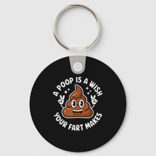 Op Emoticon A Op Is A Wish Your Fart Makes Gag Bir Keychain