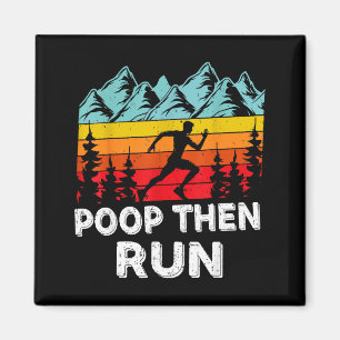 Op Then Run Funny Running Quotes For Marathon Runn Magnet