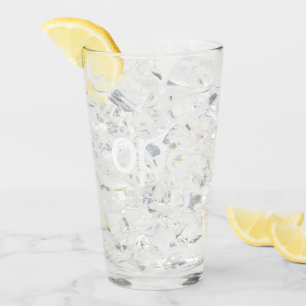OPA Logo Glass Tumbler - White logo