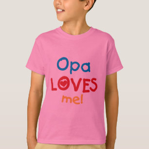 Opa Loves Me T-shirts and Gifts
