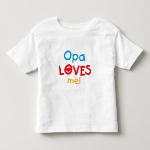 Opa Loves Me T-shirts and Gifts