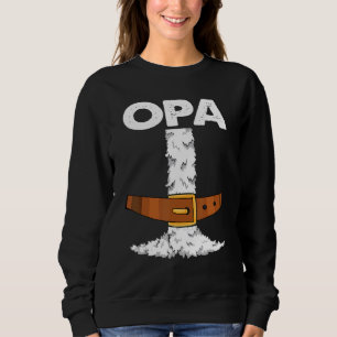 Opa Santa Claus Costume Christmas Matching Family Sweatshirt