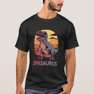 Opa-Saurus T-Rex Dino Dinosaur OpaSaurus Funny Tre T-Shirt