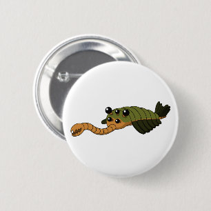 Opabinia- Prehistoric Animal 2 Inch Round Button