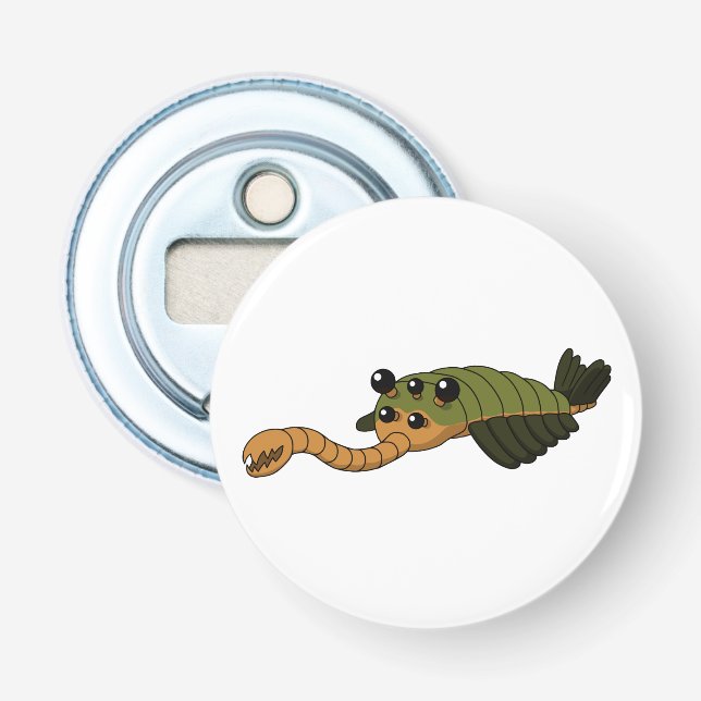 Opabinia- Prehistoric Animal Bottle Opener (Front)