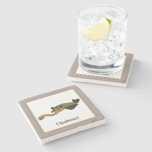Opabinia- Prehistoric Animal Stone Coaster