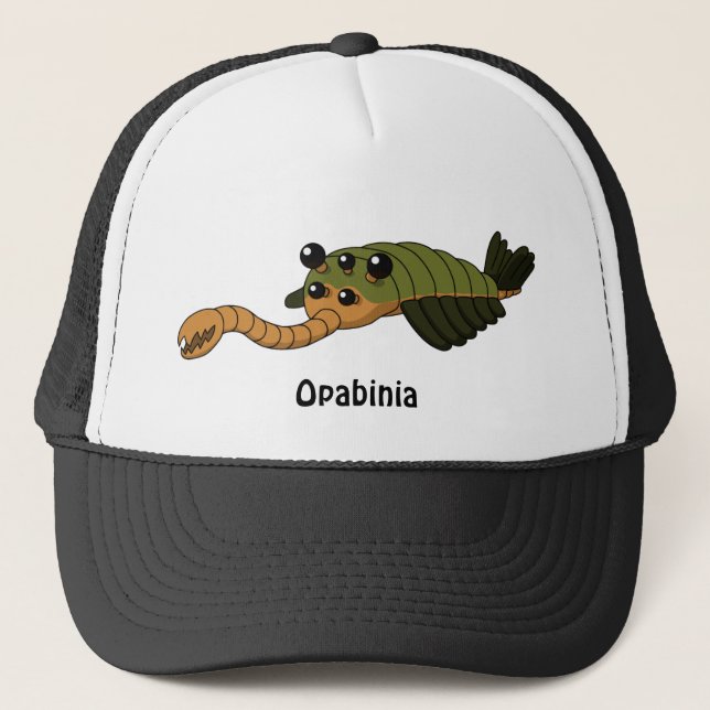 Opabinia Printed Trucker Hat (Front)