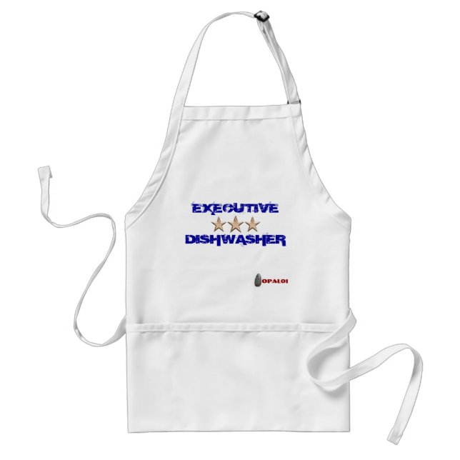 Opal01 Executive Dishwasher Custom Standard Apron (Front)