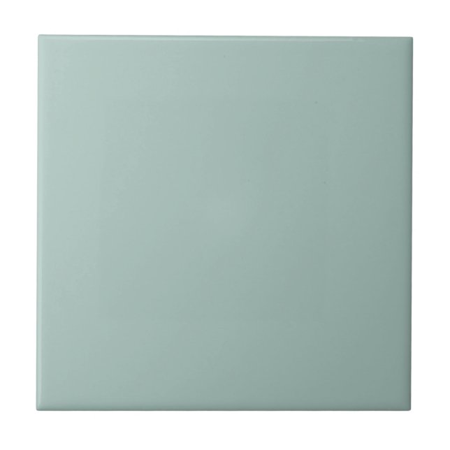 Opal Blue Solid Color Tile (Front)