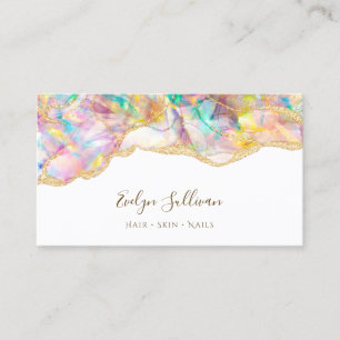 opal border design business card