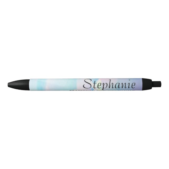 Opal business office supplies desk accessories black ink pen (Front)