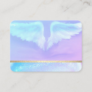 Opal Crystal Reiki Angel Cartes de visite de cheve