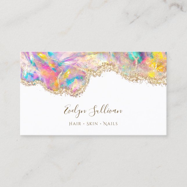  opal design business card (Front)