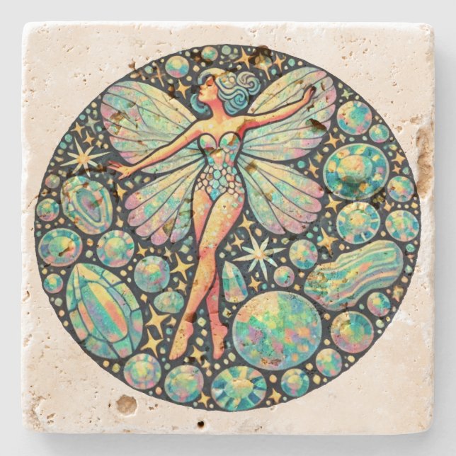 Opal Fairy                                         Stone Coaster (Front)