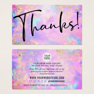 Opal Gold customer discount coupon code insert