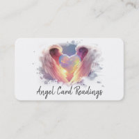 *~* Opal Heart Angel Wings AP78 Blue QR