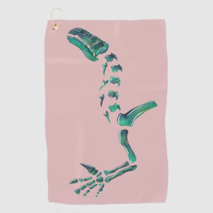 Opal Iguanodon Dinosaur Golf Towel