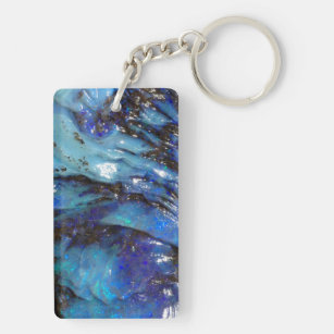 Opal Keychain