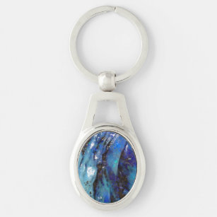 Opal Keychain