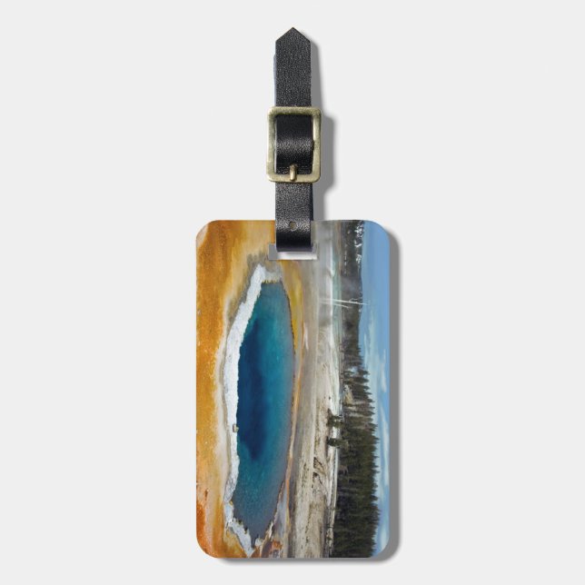 Opal Pool Luggage Tag (Front Vertical)