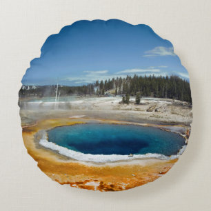 Opal Pool Round Pillow