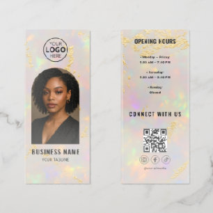 Opal Stone Photo QR Code