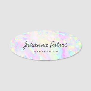 opal texture background name tag