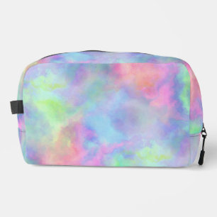 opal watercolor splash : zippered bag