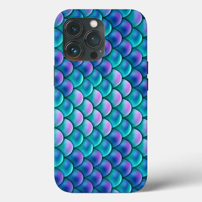 Opalescent Mermaid Scales   Case-Mate iPhone Case (Back)