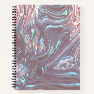 Opalescent Swirl: A Liquid Dream Notebook