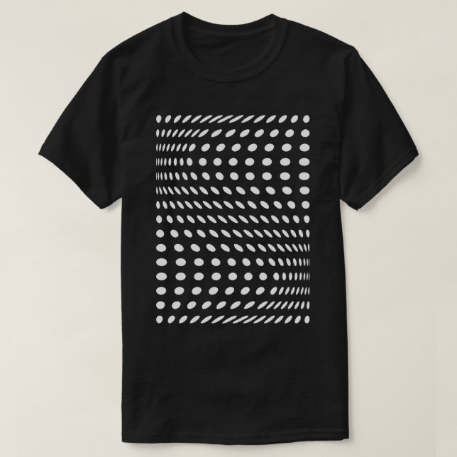 opart dots design 1 T-Shirt (Design Front)