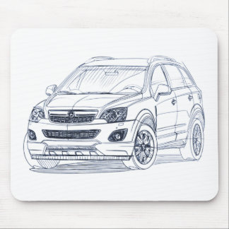 Opel Antara 2011 Mouse Pad