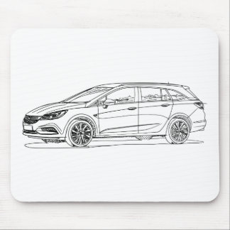 Opel Astra SportTourer 2016 Mouse Pad