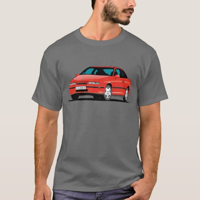 Opel Calibra red T-Shirt (Front)