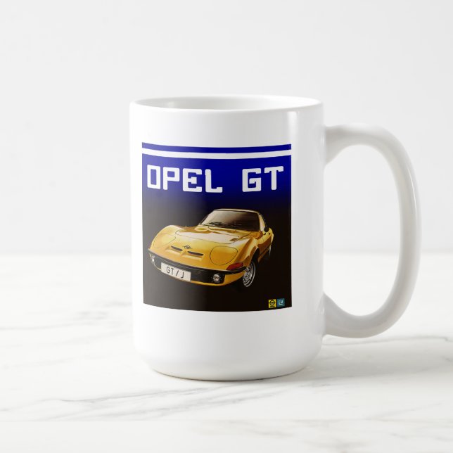 Opel Gt car Coffee Mug (Right)