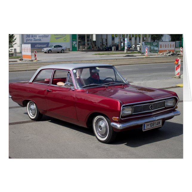 Opel Rekord 1900 (Devant horizontal)