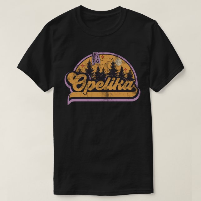 Opelika, Alabama T-Shirt (Design Front)