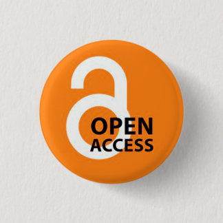 Open Access Badge 1 Inch Round Button