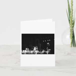 Open Air Concert Triana Seville Black And White St Card