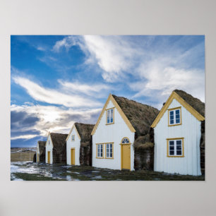 Open air museum of Glaumbaer Poster
