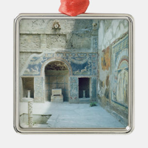 Open air triclinium of the House of Neptune Metal Ornament
