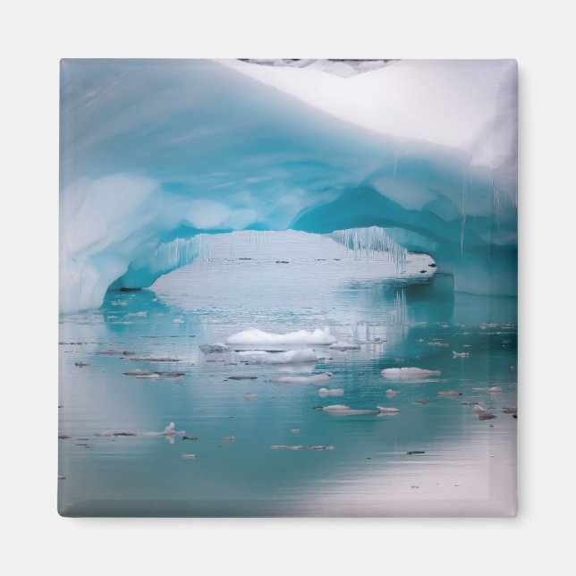 Open Arch Iceberg | Antarctica Magnet (Front)