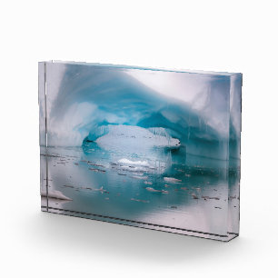 Open Arch Iceberg Antarctica Photo Block