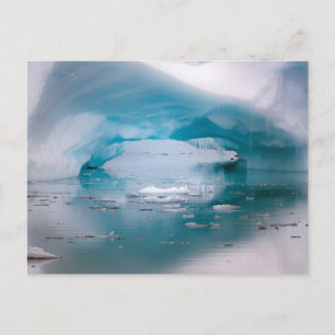 Open Arch Iceberg Antarctica Postcard