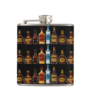 Open Bar Hip Flask